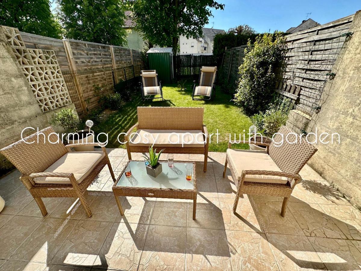 Apartamento Charming Cosy Apart With Garden Free Parking Claye-Souilly Exterior foto