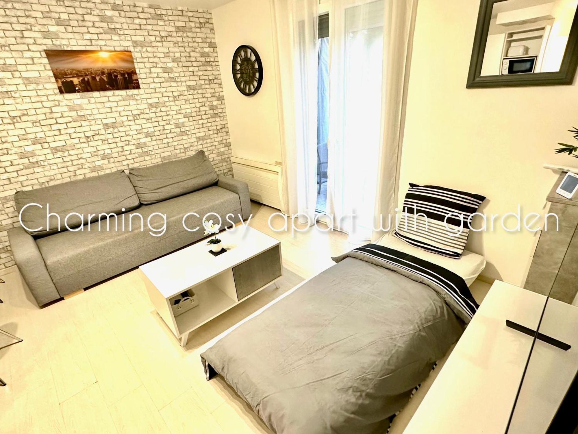 Apartamento Charming Cosy Apart With Garden Free Parking Claye-Souilly Exterior foto